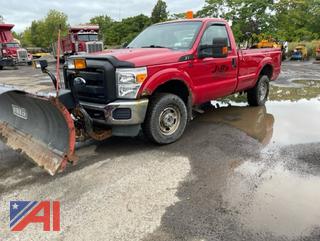 LOT UPDATED 2011 Ford F250 XL Super Duty Pickup Truck with Plow