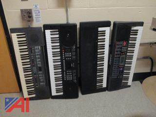 (4) Electric Keyboards