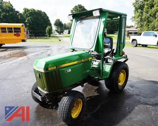 1993 John Deere 855 Compact Tractor with Attachments