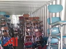 (25) Secondary Desks and (Approx. 60) Chairs