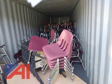 (Approx. 60) Desks, (60) Chairs and More