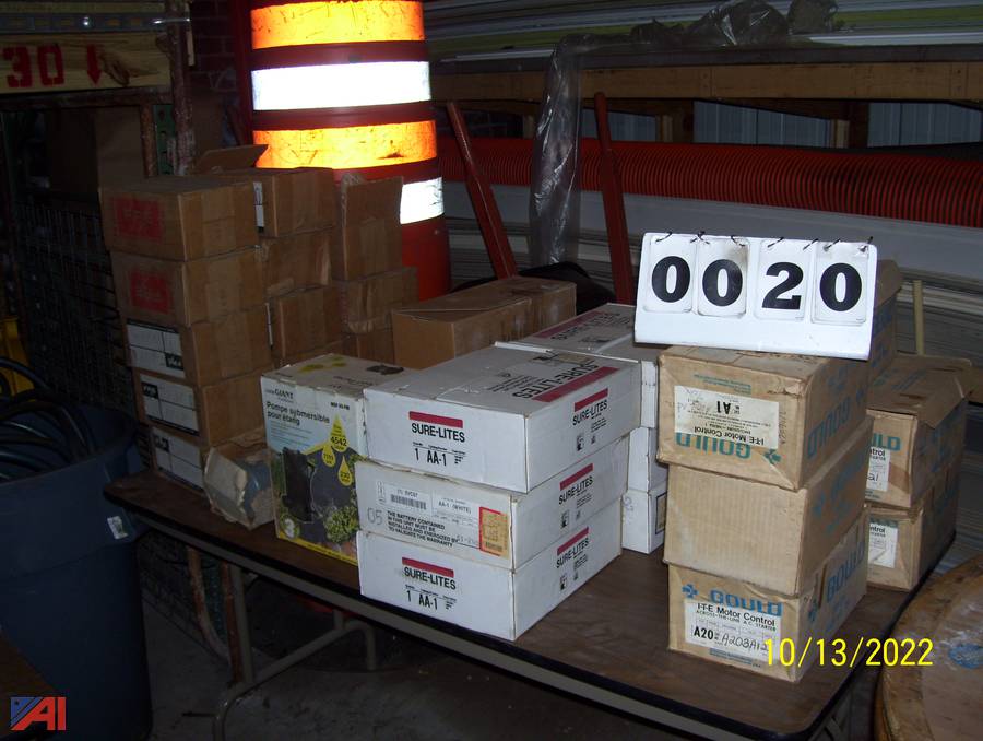 Auctions International Auction Medford Housing AuthorityMA 30577 ITEM Pumps and Motors