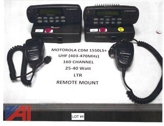 (16) Motorola Mobile Radios