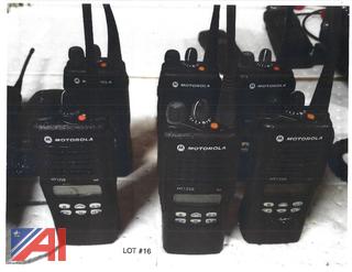 (6) Motorola HT-1250 Portable Radios