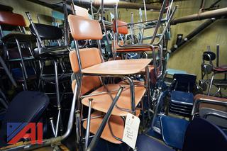 (100) HS Student Chairs with Assorted Parts