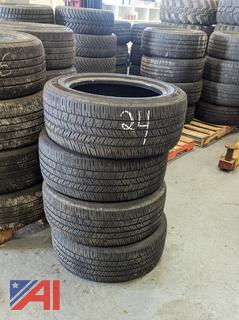 (4) Goodyear Eagle Tires, 245/55R18