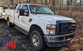 2009 Ford F250 Super Duty Extended Cab Utility Truck