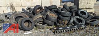 Pile of Used Tires
