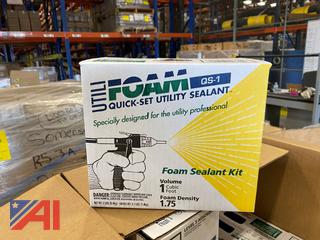 (50) Kits Utilifoam Quick-Set Utility Sealant QS-1, New