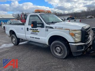 2016 Ford F250 Pickup Truck with Plow