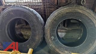(2) Drive 425/65/22.5 Goodyear Tires