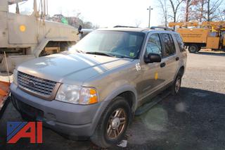 2002 Ford Explorer XLS SUV (For Parts)