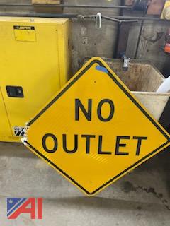 No Outlet Road Sign
