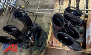 (5) Pairs of Black Diamond Rubber Boots