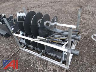 Skid Steer Auger with (2) Bits