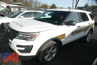 (#S6) 2016 Ford Explorer SUV/Police Vehicle