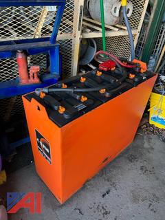 24 Volt Electric Forklift  Battery 