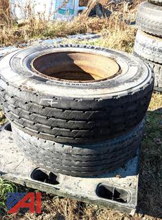 (2) Continental Tires on Rims