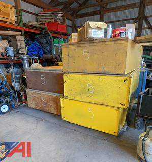 (5) Flammable Storage Cabinets