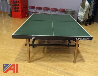 Nippon Butterfly Ping Pong Table