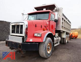 1996 Freightliner 10-Wheeler Dump Truck with Plow and Wing/96