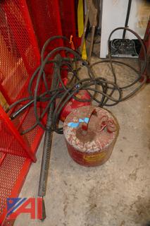 Gas Safety Cans and Pressure Washer Hose