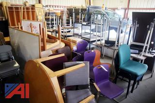 Assorted Tables, Chairs and More