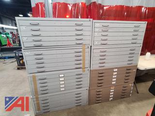 Metal Engineering Flat File Cabinets