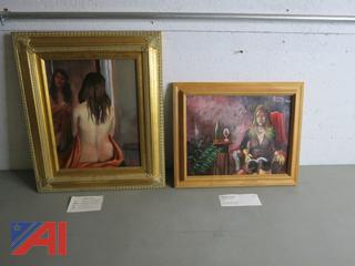 (2) Oil Paintings