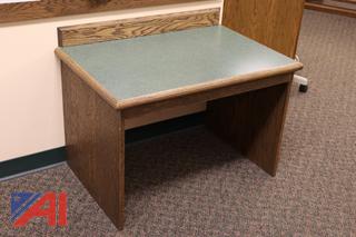 One Children's Desk/Countertop and Partial