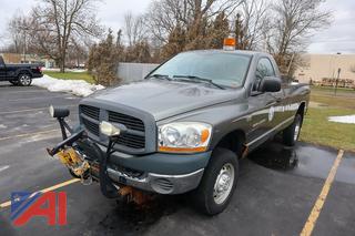 2006 Dodge Ram 2500 Pickup Truck with Plow
