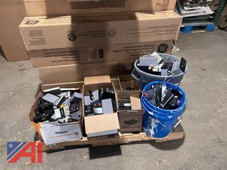 Used Batteries, New/Used Bulbs & (2) New Belts