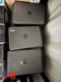 (#12) (58) Various HP Chrome Book Laptops