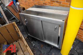 5' Stainless Steel Base Cabinet