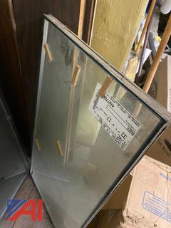 (6) Tempered Glass Panels