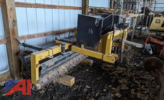 90" Glenmac T-8 3Pt. Hitch Harley Rake