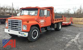 1985 International 1754 Crew Cab Dump Truck