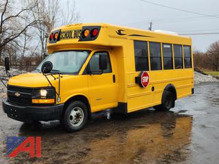 2013 Chevy Express G4500 Mini School Bus