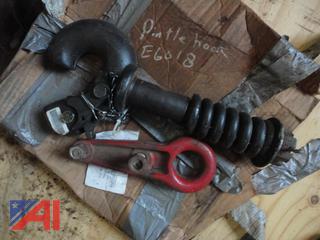 Pintle Hook & Draw Tongue, New/Old Stock