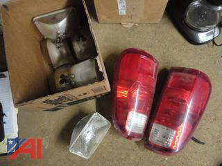 (6) Halogen Lamps & 2011 Ford Tail Lights