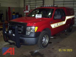 2013 Ford F150 Pickup Truck with Cap