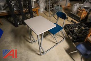 (Approx. 150) Sled Style Chair Desks