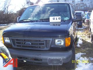 **Lot Updated** 2007 Ford E350 Van (M80460)