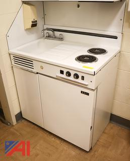 Dwyer Combination Stove, Refrigerator and Freezer