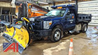 2011 Ford F350XL Super Duty Dump Truck with Plow