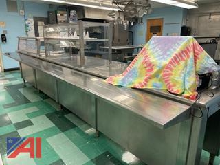 Stainless Steel Kitchen Serving Line