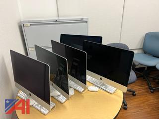 (5) Apple iMac 21.5' Computers