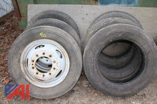 (6) 225/70/R19.5 Tires