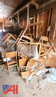 (2) Pallets of Library Chairs