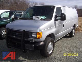 2007 Ford E350 Van (1808)